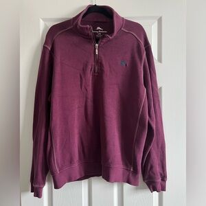 TOMMY BAHAMA burgundy sweater
